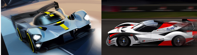 Illustration for article titled WEC goes for hypercars; Aston Martin and Toyota confirmed